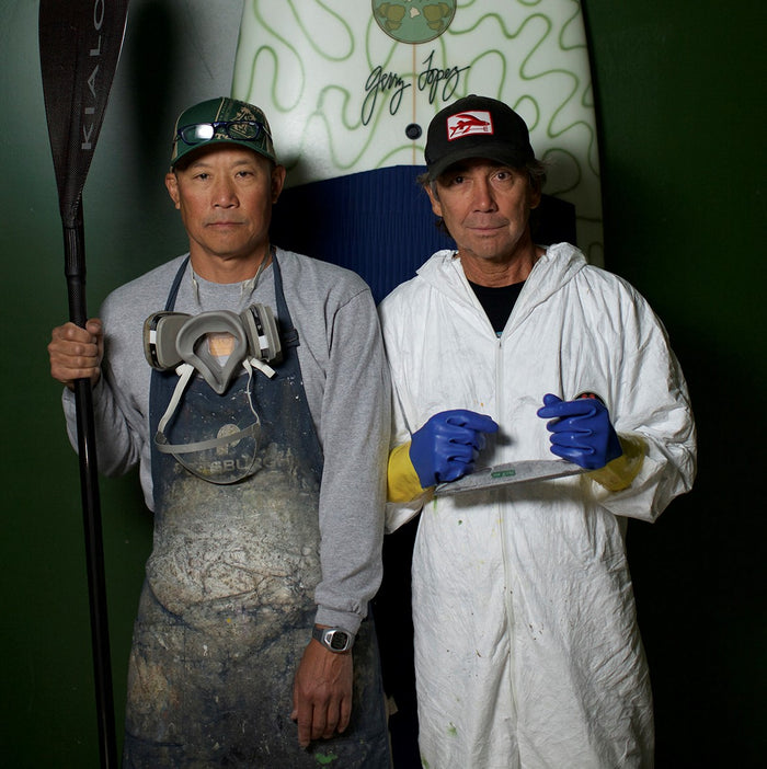 Dave Chun and Gerry Lopez on Paddle and Surfboard Design