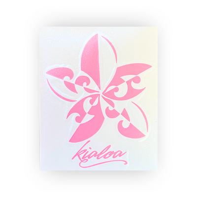 KIALOA Tiare Vinyl Sticker