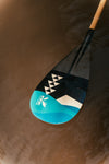 Foti Hybrid Outrigger Steering Paddle- Kaimana Hila Gold