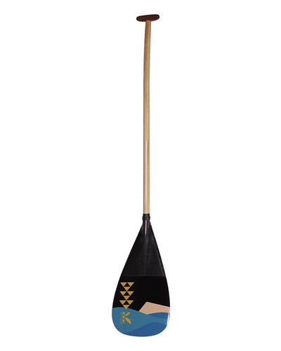 Paea Hybrid Double Bend Outrigger Paddle- Kaimana Hila Gold (Closeout)