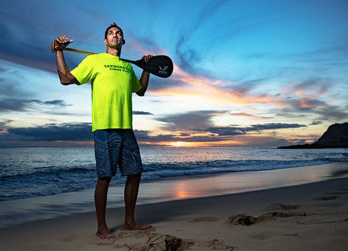 PULLING AHEAD - Alfred Van Gieson has become an ambassador of Hawaiian culture