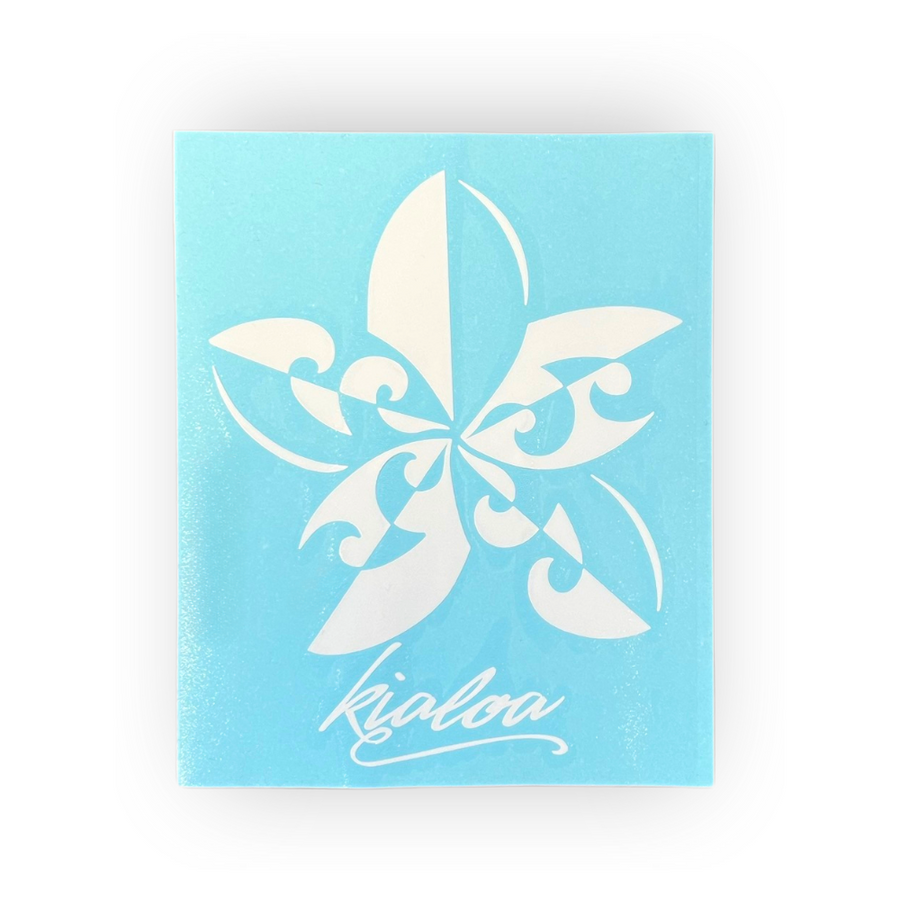 KIALOA Tiare Vinyl Sticker
