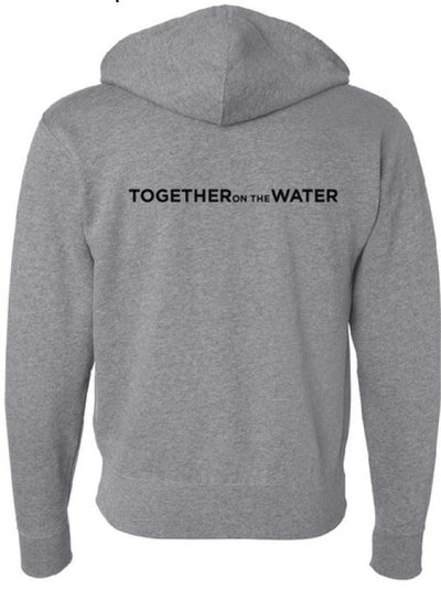 Together on The Water Zip Hoodie - Unisex