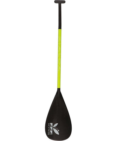 Kialoa Outrigger Paddles Black / Hi-Vis Green / 46 Ekahi Carbon Double Bend Outrigger Paddle