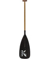 Kialoa Outrigger Paddles Black with KIALOA K / 45 Biscuit Outrigger Steering Paddle